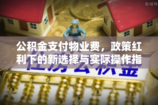 华亭公积金支付物业费，政策红利下的新选择与实际操作指南