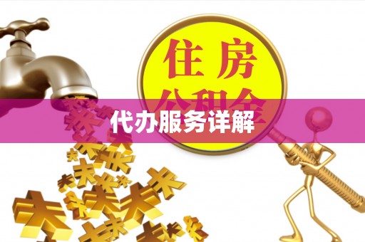 华亭代办服务详解