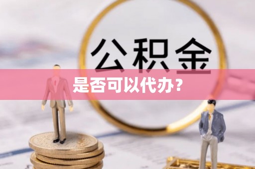 华亭是否可以代办？