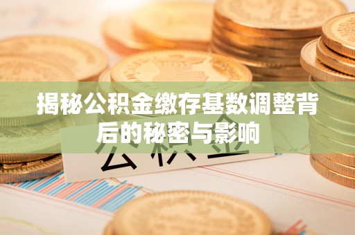 华亭揭秘公积金缴存基数调整背后的秘密与影响