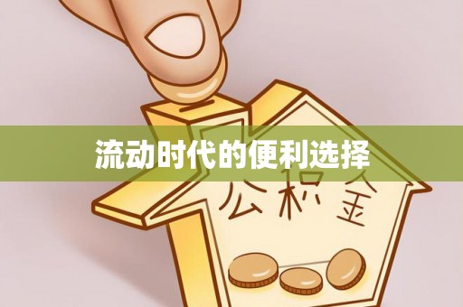 华亭流动时代的便利选择